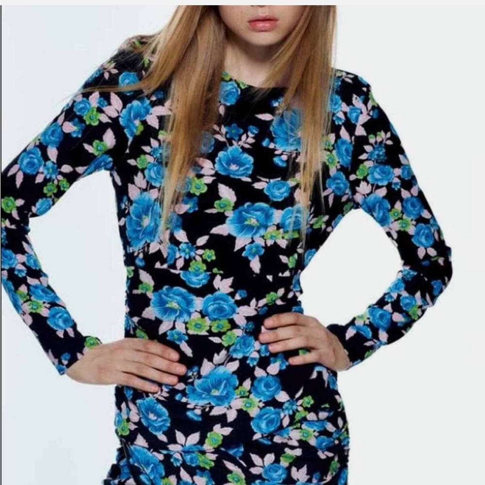 Floral Long Sleeve Dress